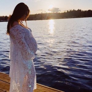 Maternity Lace Dress